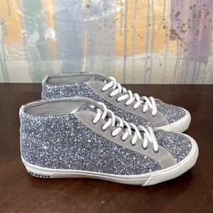 SeaVees California Special Nova Glitter Synthetic HiTop Sneakers women 7.5